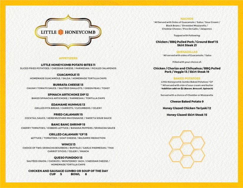 Little Honeycomb | restaurant | 540 Lincoln Ave #2327, Winnetka, IL 60093, USA | 8473866218 OR +1 847-386-6218