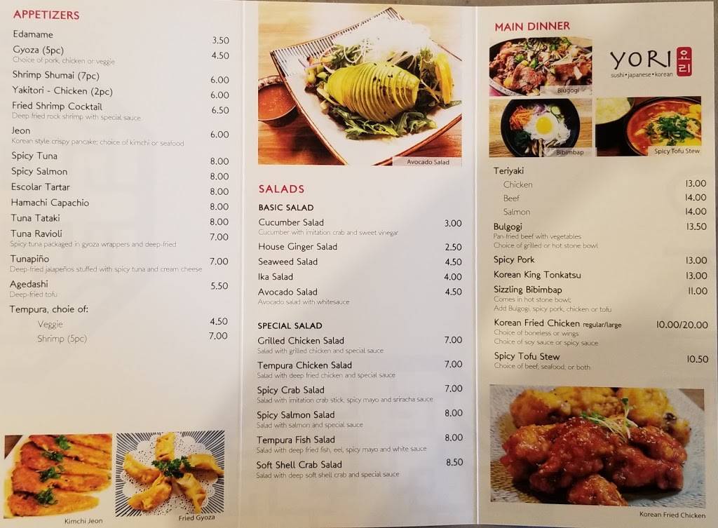 YORI -sushi | restaurant | 30650 Beck Rd, Novi, MI 48377, USA | 2488962183 OR +1 248-896-2183