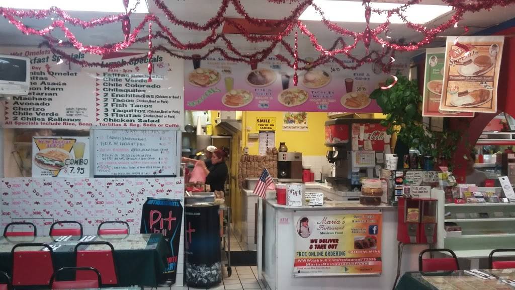 Marias Mexican Restaurant | restaurant | 2215 S Pacific Ave # C, San Pedro, CA 90731, USA | 3108336666 OR +1 310-833-6666