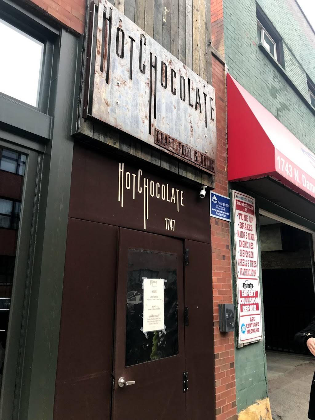 Mindy’s HotChocolate | restaurant | 1747 N Damen Ave, Chicago, IL 60647, USA | 7734891747 OR +1 773-489-1747