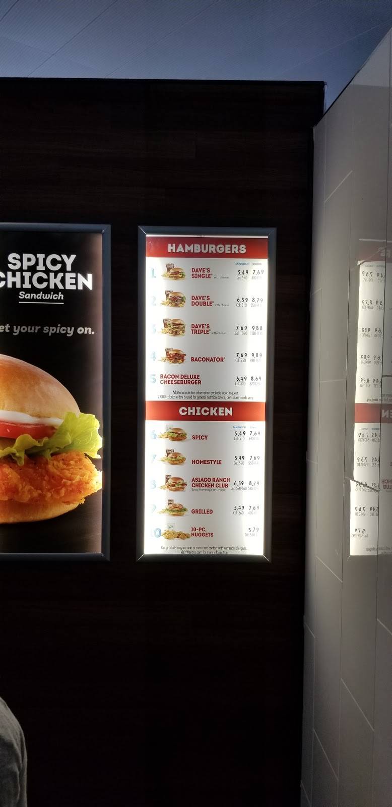 Wendys | restaurant | 4100 George J Bean Pkwy, Tampa, FL 33607, USA | 8132913297 OR +1 813-291-3297