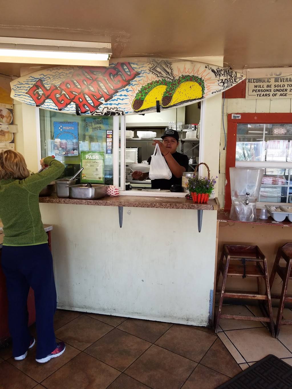 El Gran Amigo Taqueria | restaurant | 2448 Cabrillo Hwy, Moss Beach, CA 94038, USA | 6507283815 OR +1 650-728-3815