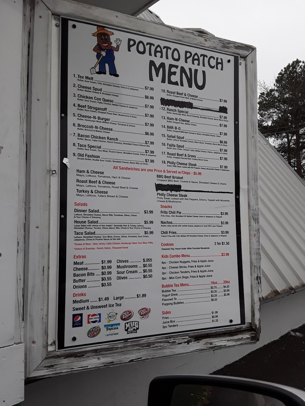 Potato Patch | restaurant | 3815 N State Line Ave, Texarkana, TX 75503, USA | 9037935811 OR +1 903-793-5811