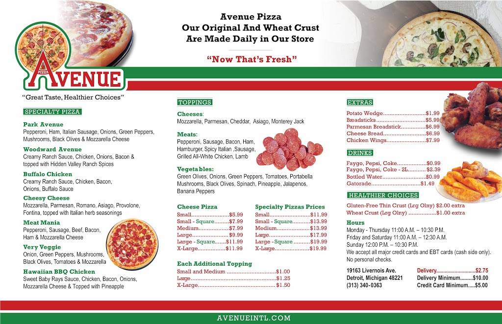 The Avenue An International Kitchen | restaurant | 19163 Livernois, Detroit, MI 48221, USA | 3133400363 OR +1 313-340-0363