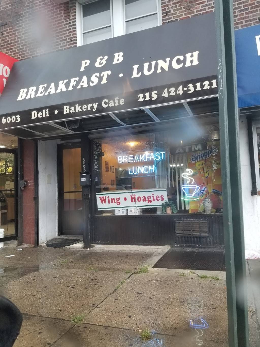 P&B Breakfast | restaurant | 6003 N 5th St, Philadelphia, PA 19120, USA | 2154243121 OR +1 215-424-3121