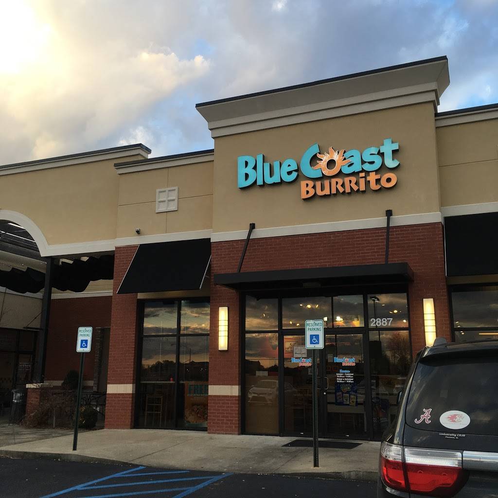 Blue Coast Burrito | restaurant | 2887 Florence Blvd, Florence, AL 35630, USA | 2567125152 OR +1 256-712-5152