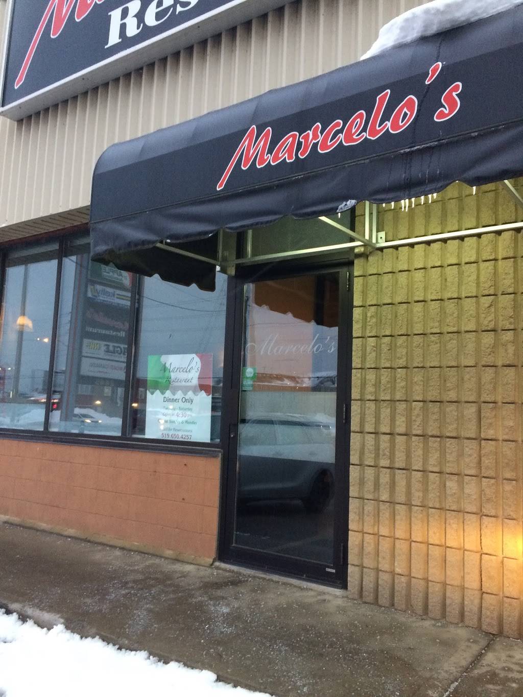 Marcelos Restaurant | restaurant | 2435 Eagle St N, Cambridge, ON N3H 4R7, Canada | 5196504257 OR +1 519-650-4257