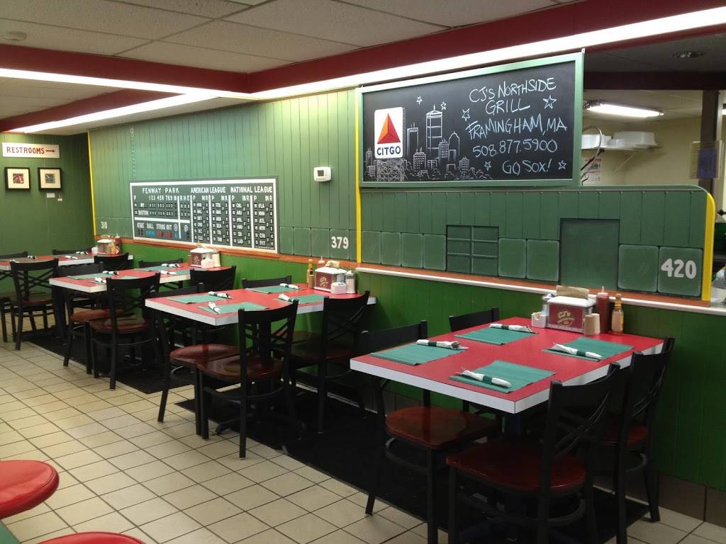 CJs Northside Grill | restaurant | 911 Edgell Rd, Framingham, MA 01701, USA | 5088775900 OR +1 508-877-5900
