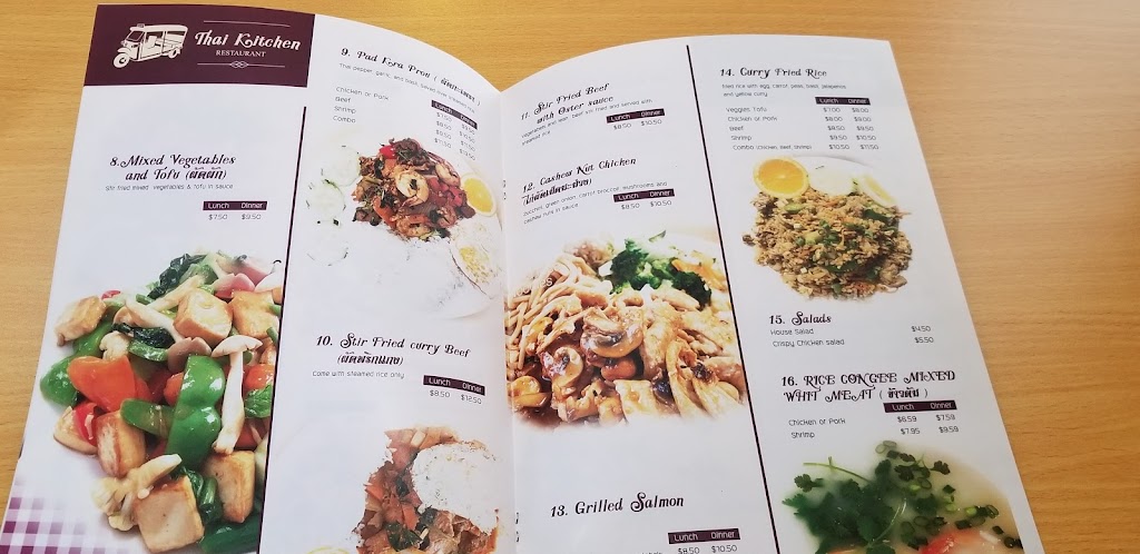 Thai Kitchen | restaurant | 332N N 3rd St, Fredonia, KS 66736, USA | 6202881018 OR +1 620-288-1018