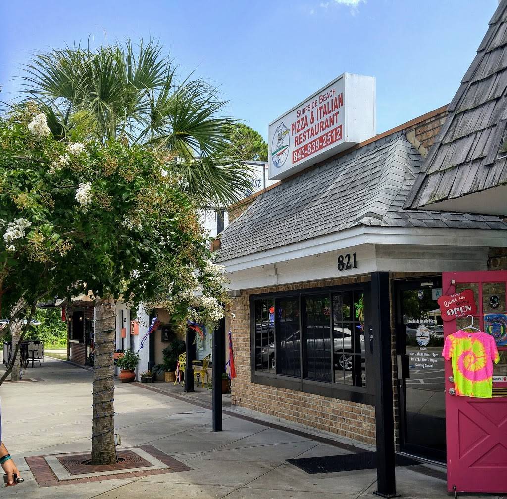 Surfside Beach Pizza | restaurant | 821 Surfside Dr, Surfside Beach, SC 29575, USA | 8438392512 OR +1 843-839-2512