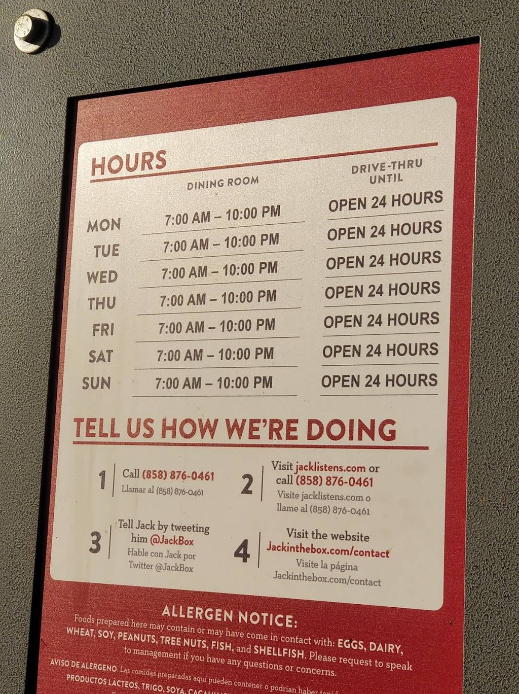 Jack in the Box | restaurant | 1075 S Main St, Red Bluff, CA 96080, USA | 5305292805 OR +1 530-529-2805