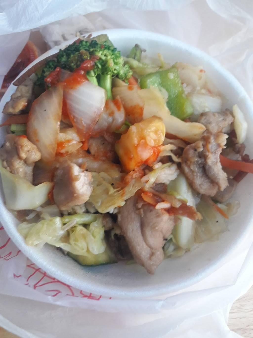 Fusion Terriyaki | restaurant | 6300 White Ln # K, Bakersfield, CA 93309, USA | 6618317100 OR +1 661-831-7100