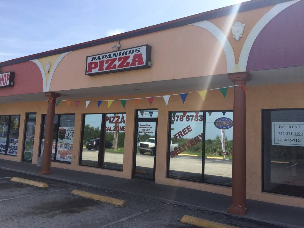PaPa Nikoss Pizza | restaurant | 14038 Hicks Rd, Hudson, FL 34669, USA | 7273786783 OR +1 727-378-6783