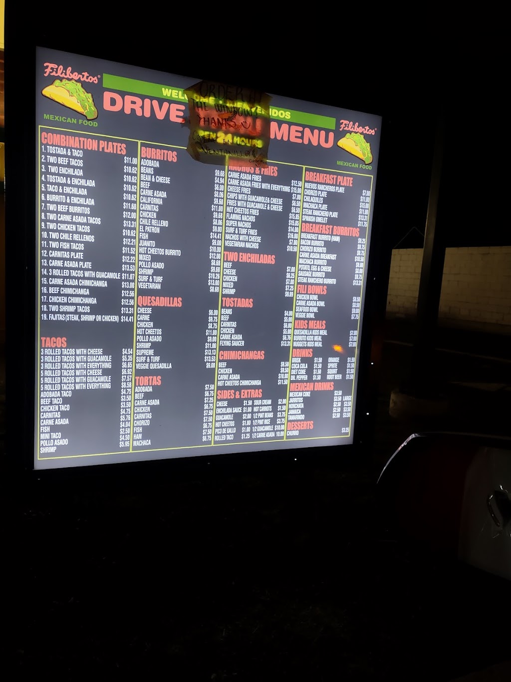 Filibertos mexican food | restaurant | 1753 Palm Ave, San Diego, CA 92154, USA | 6197718680 OR +1 619-771-8680