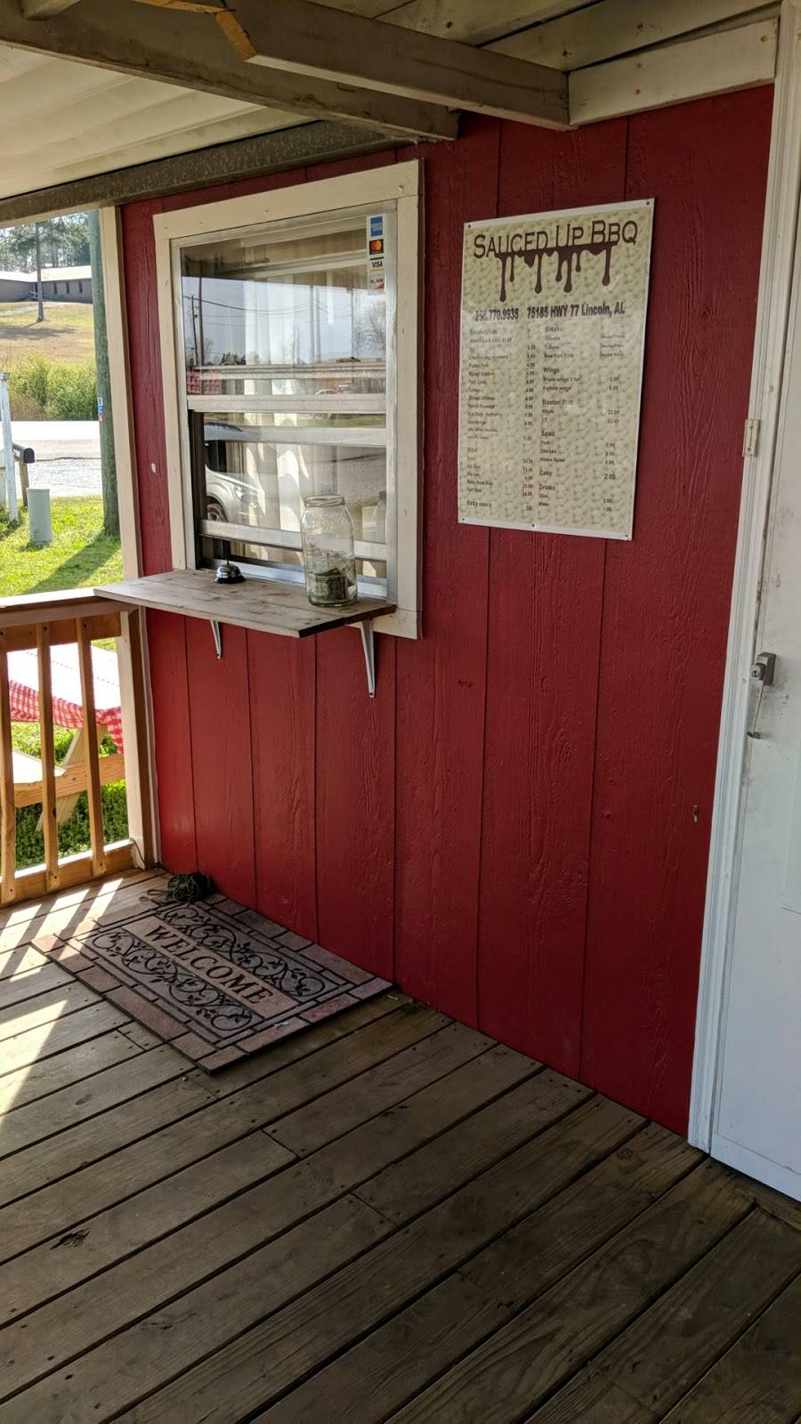 Sauced Up BBQ | restaurant | 75185 AL-77, Lincoln, AL 35096, USA | 2567709935 OR +1 256-770-9935