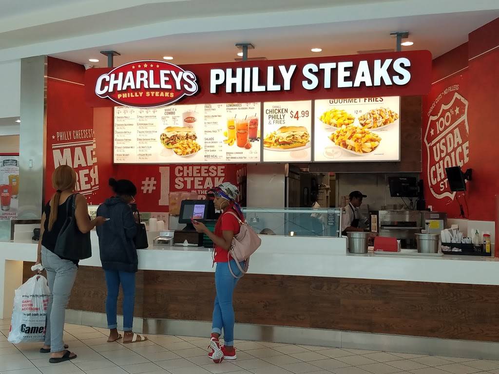Charley Philly Steak | restaurant | 1 Sunrise Mall, Massapequa, NY 11758, USA | 5167998818 OR +1 516-799-8818