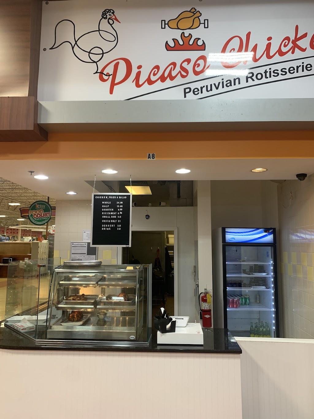 Picaso Chicken | restaurant | City Market Food Court, 1630 Pleasant Hill Rd Suite A8, Duluth, GA 30096, USA | 9545528183 OR +1 954-552-8183
