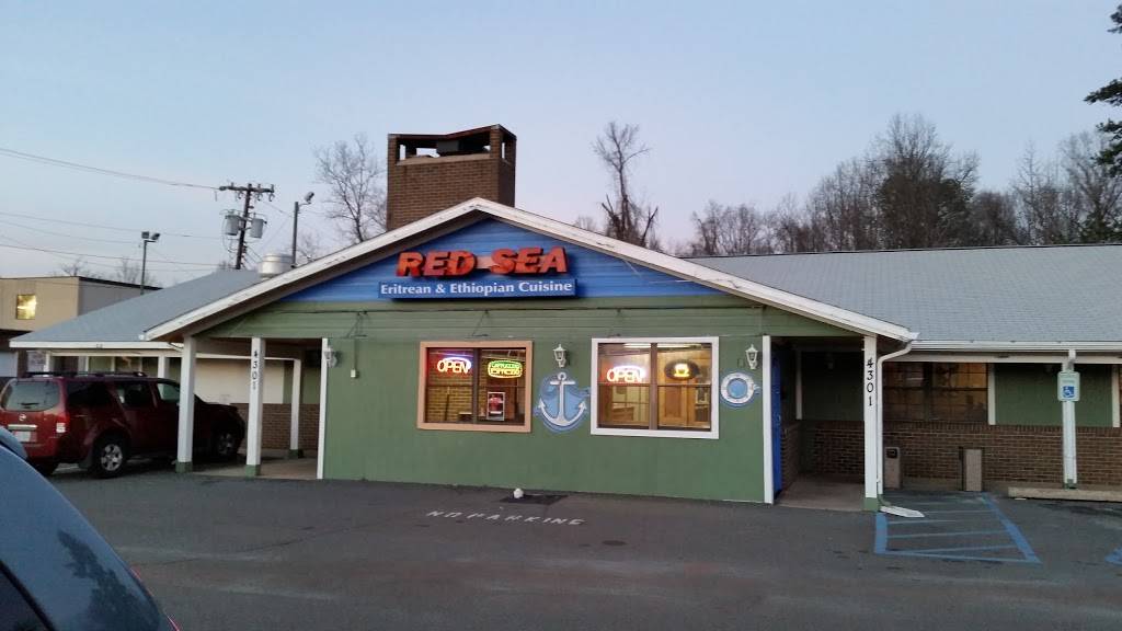 Red Sea Ethiopian and Eritrean Cuisine | restaurant | 4301 Monroe Rd, Charlotte, NC 28205, USA | 7043754999 OR +1 704-375-4999