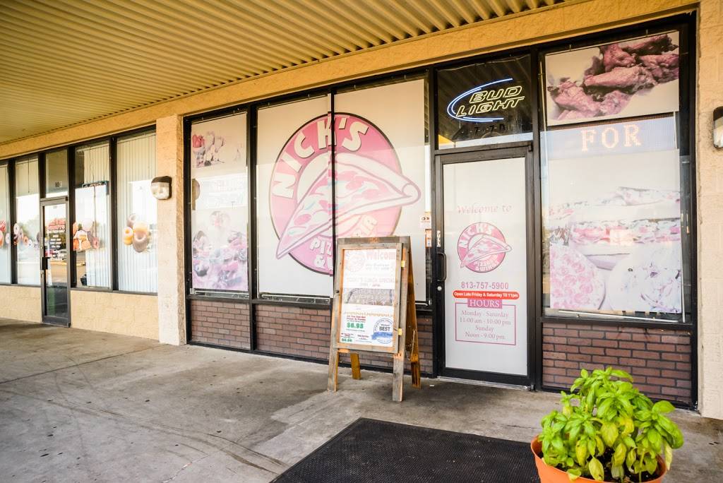 Nicks Pizzaria & Wings | meal takeaway | 1707 James L Redman Pkwy, Plant City, FL 33563, USA | 8137575900 OR +1 813-757-5900