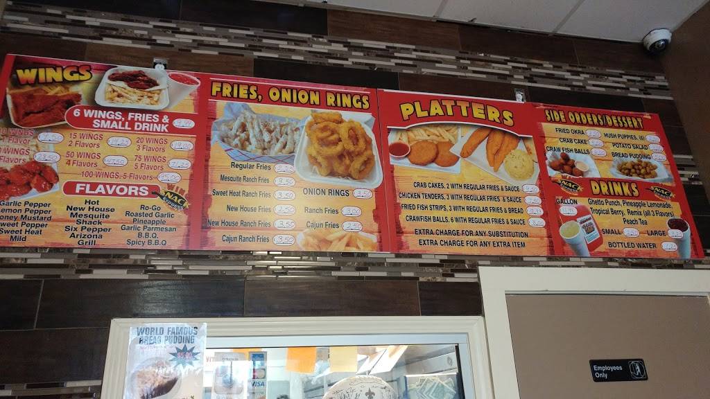 Wing Snack Express | restaurant | 3570 Holiday Dr #1, New Orleans, LA 70114, USA | 5043666225 OR +1 504-366-6225