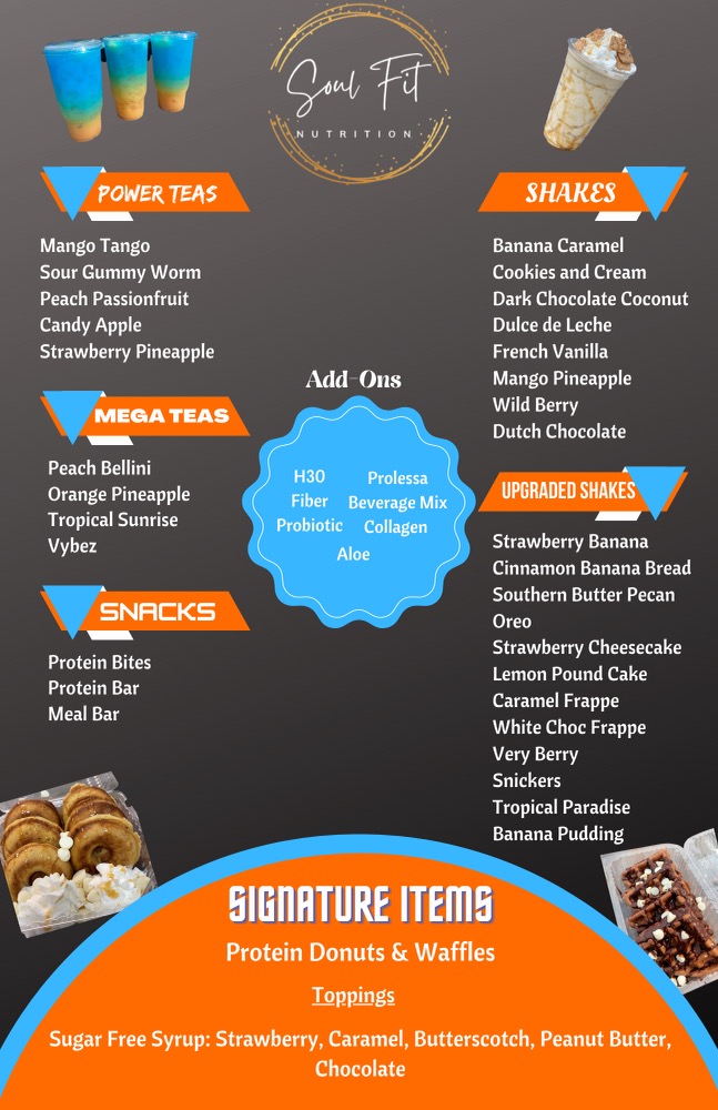 Soul Fit Nutrition | restaurant | 10418 N Main St Suite U, Archdale, NC 27263, USA | 3368708327 OR +1 336-870-8327