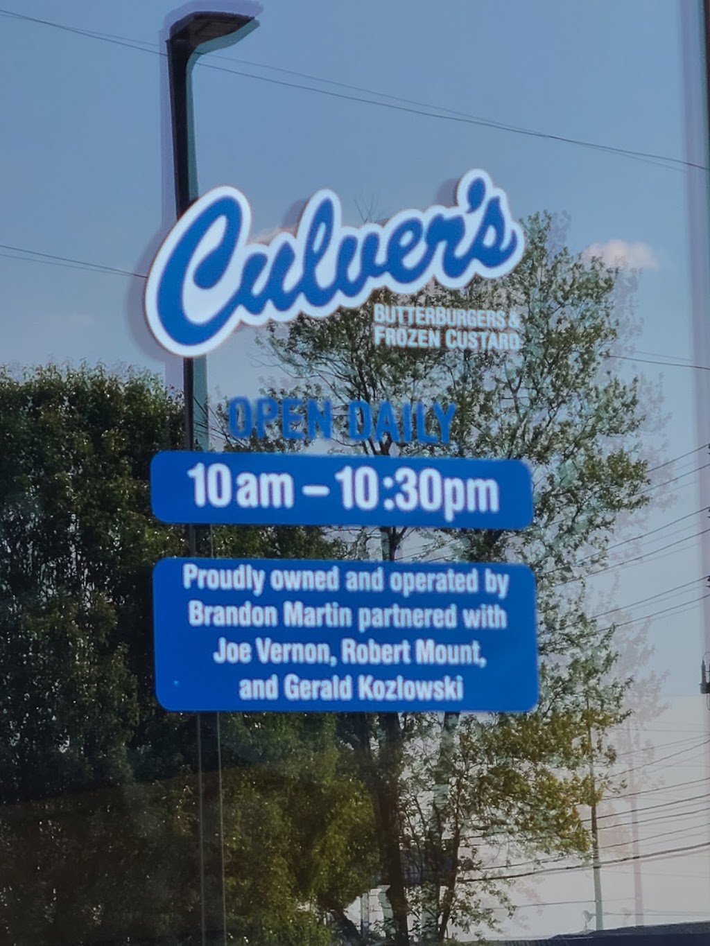 Culver’s | restaurant | 4805 S Emerson Ave, Indianapolis, IN 46203, USA | 3175919277 OR +1 317-591-9277