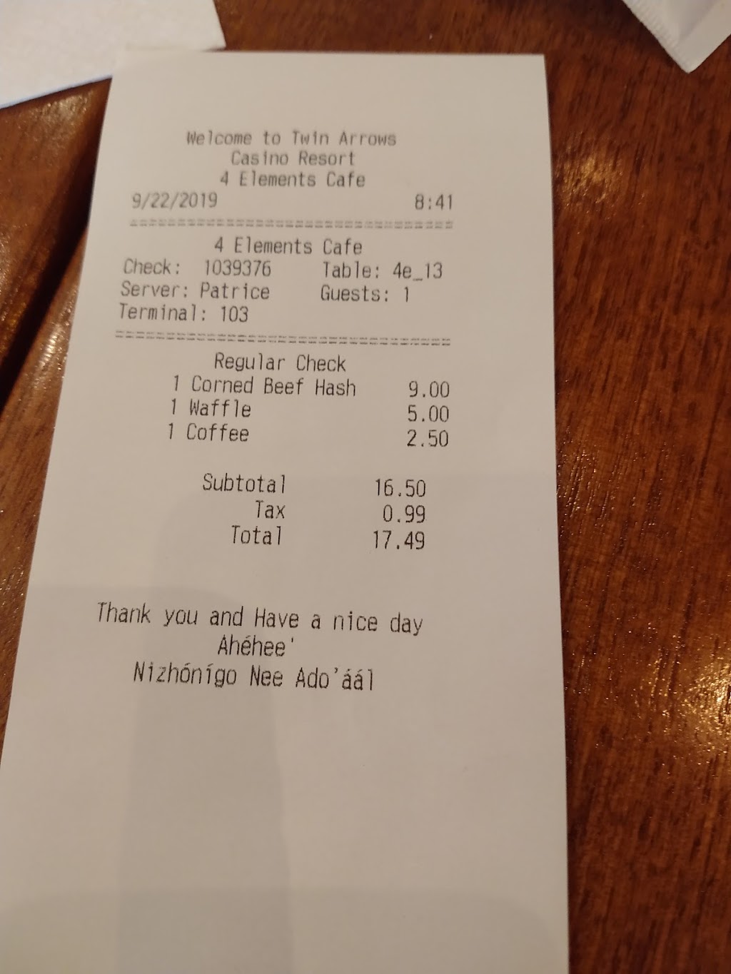 Four Elements Cafe | cafe | 22181 Resort Blvd, Flagstaff, AZ 86004, USA | 8559468946 OR +1 855-946-8946