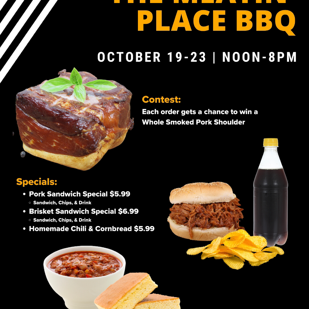 The Meatin Place BBQ | restaurant | 252 N Main St, Decatur, AR 72722, USA | 4798025885 OR +1 479-802-5885