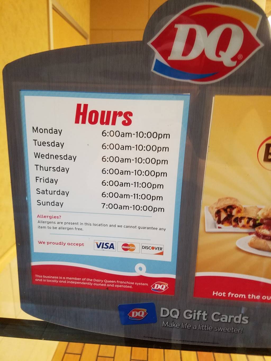 Dairy Queen Grill & Chill | restaurant | 912 Bellefonte Rd, Flatwoods, KY 41139, USA | 6068362831 OR +1 606-836-2831