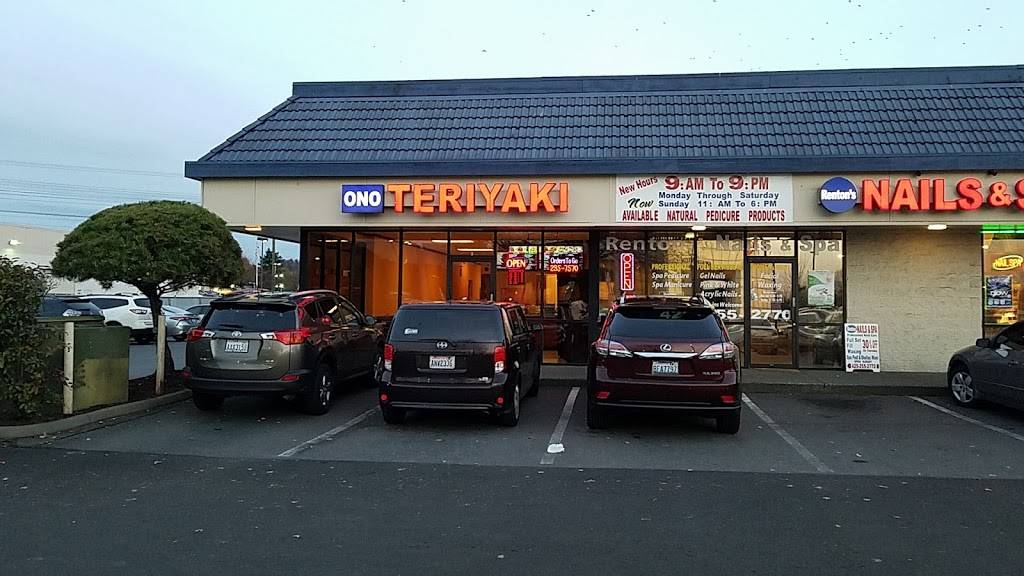 Ono Teriyaki | restaurant | 2361, 20 SW 7th St F, Renton, WA 98057, USA | 4252357570 OR +1 425-235-7570