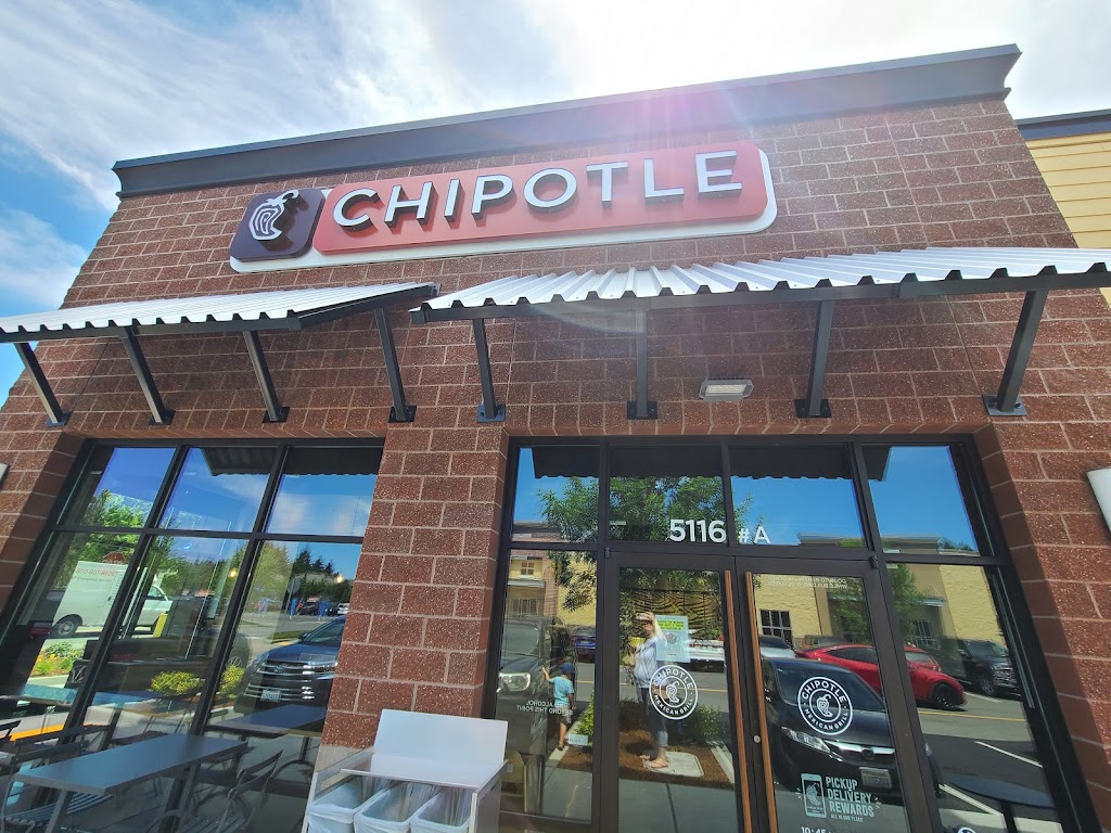 Chipotle Mexican Grill | restaurant | 5116 Yelm Hwy SE, Lacey, WA 98503, USA | 3603394611 OR +1 360-339-4611