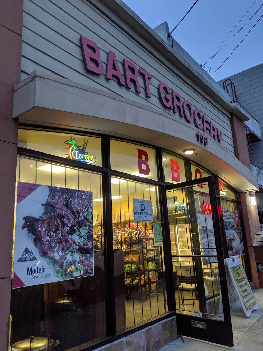 Bart Grocery | restaurant | 108 Los Olivos Ave, Daly City, CA 94014, USA | 6509938782 OR +1 650-993-8782