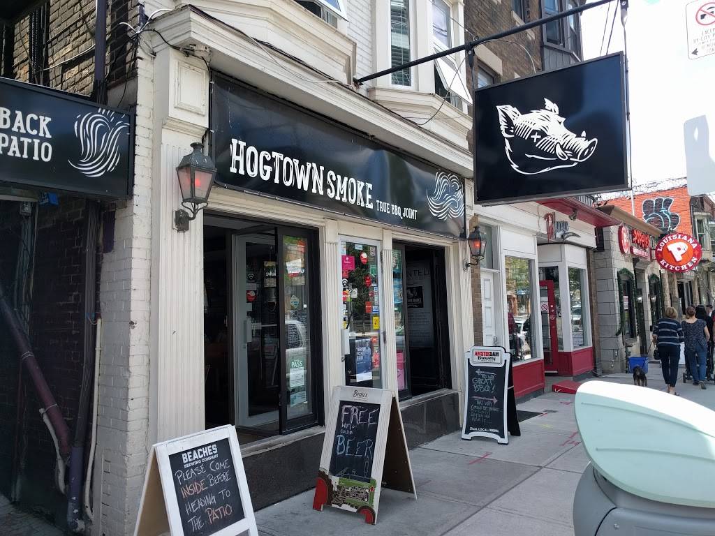 Hogtown Smoke | restaurant | 1959 Queen St E, Toronto, ON M4L 1H7, Canada | 4166919009 OR +1 416-691-9009
