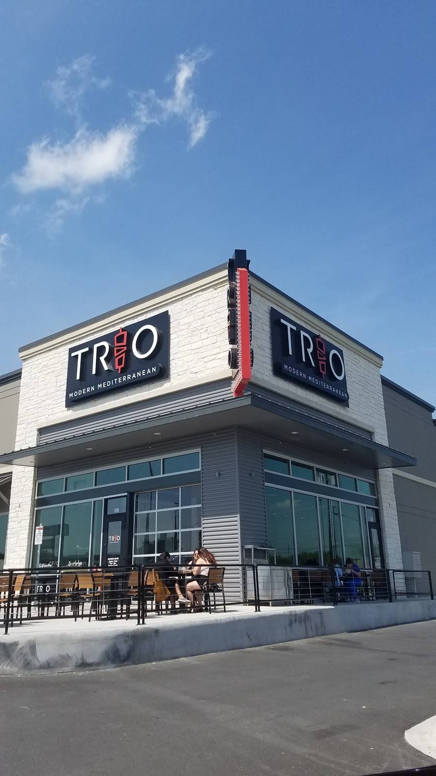 TRIO Modern Mediterranean | restaurant | 8771 TX-151 #106, San Antonio, TX 78245, USA | 2105212933 OR +1 210-521-2933