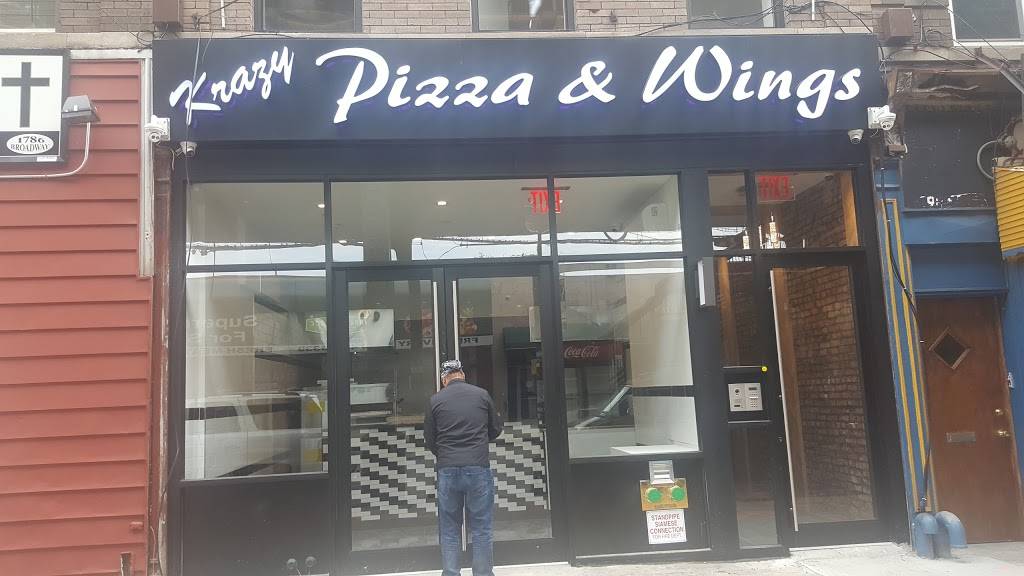 Krazy Chicken & Pizza | meal delivery | 1805, 299 Malcolm X Blvd, Brooklyn, NY 11233, USA | 7184847761 OR +1 718-484-7761