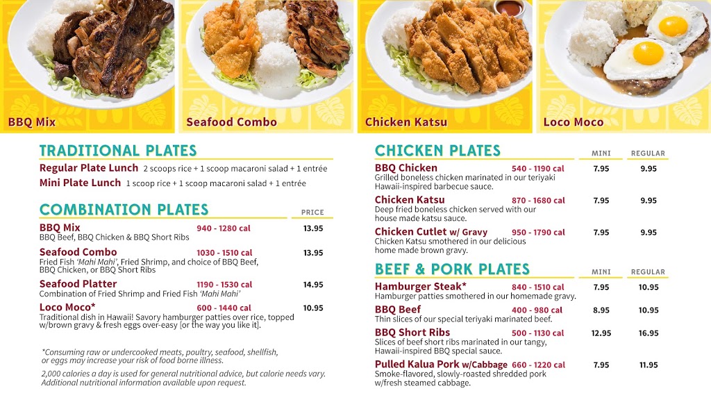 L & L Hawaiian Barbecue | restaurant | 5445 Fruitville Rd, Sarasota, FL 34232, USA | 9413159008 OR +1 941-315-9008