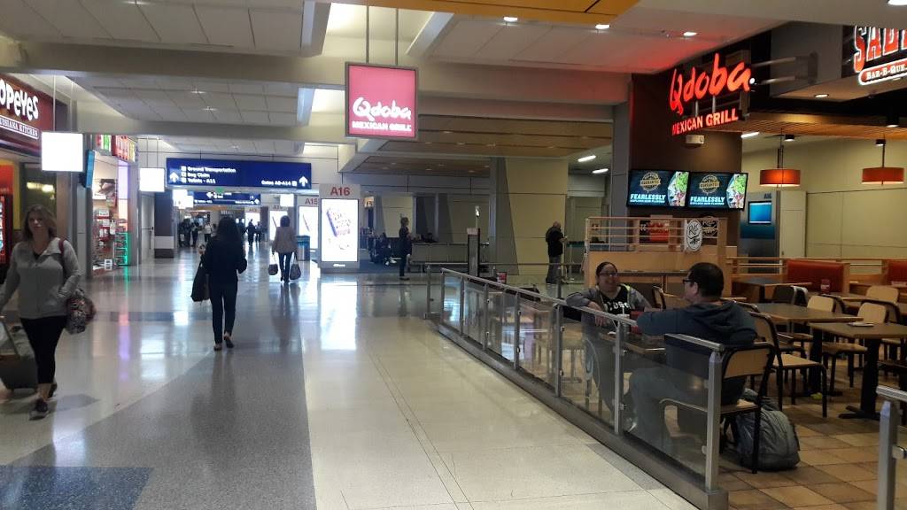 QDOBA Mexican Eats | restaurant | Terminal A Gate 16, 2040 N International Pkwy, Cols 41-44, Dallas, TX 75261, USA | 9729737323 OR +1 972-973-7323