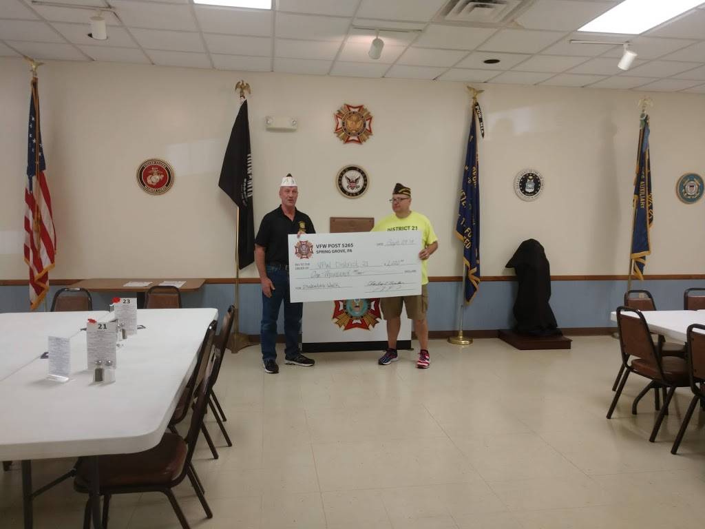 Veterans of Foreign Wars | restaurant | 199 W 1st Ave, Spring Grove, PA 17362, USA | 7172254010 OR +1 717-225-4010