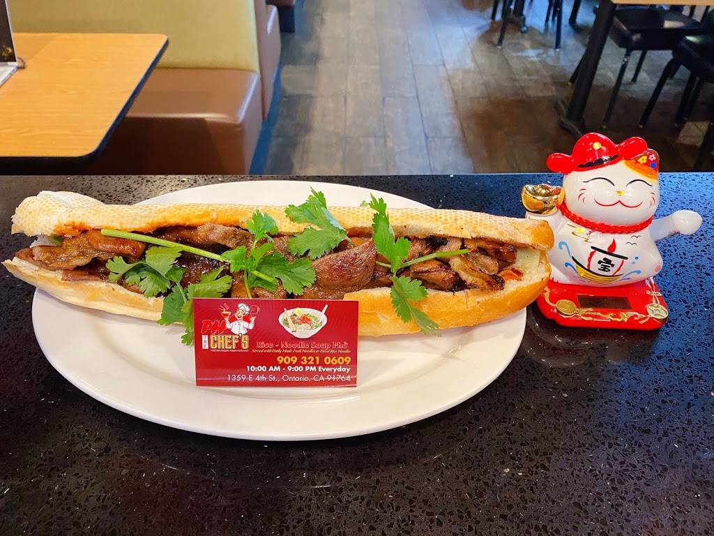The Chefs Pho | restaurant | 1359 E 4th St, Ontario, CA 91764, USA | 9093210609 OR +1 909-321-0609