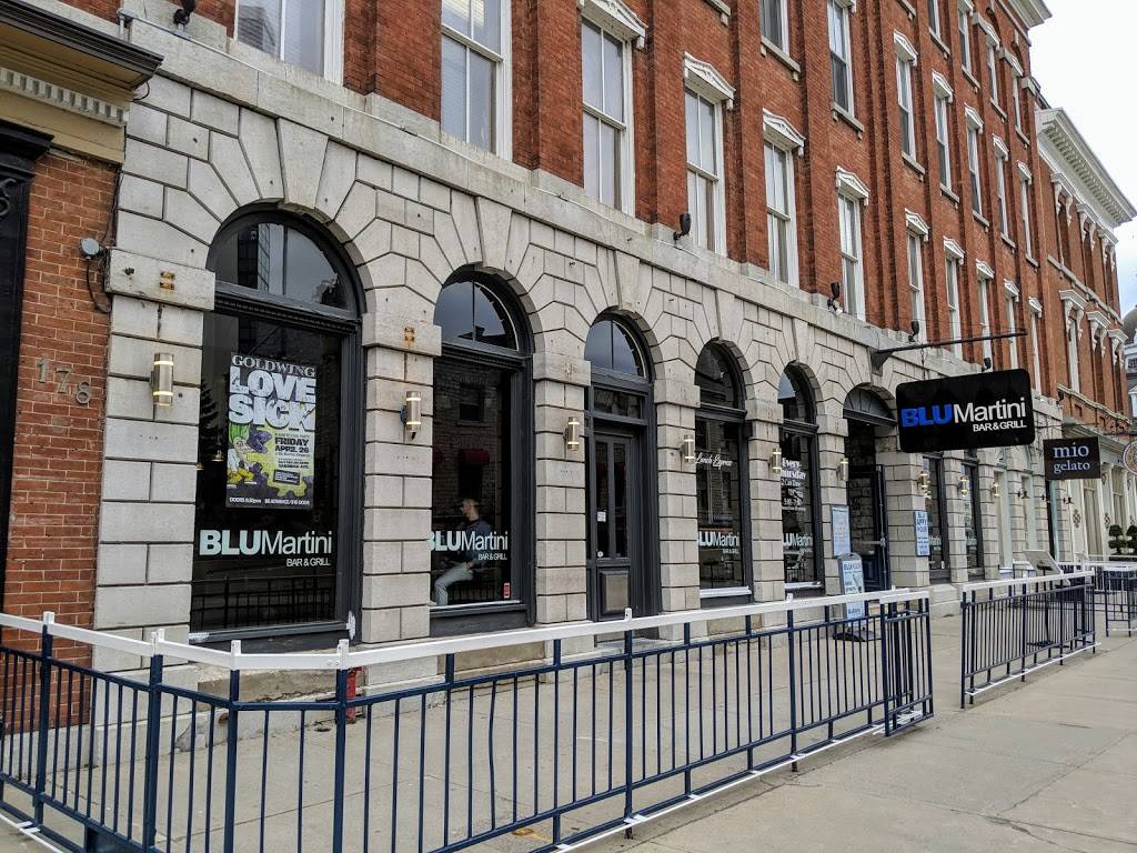 BLU Martini | restaurant | 178 Ontario St, Kingston, ON K7L 2Y8, Canada | 6137668880 OR +1 613-766-8880