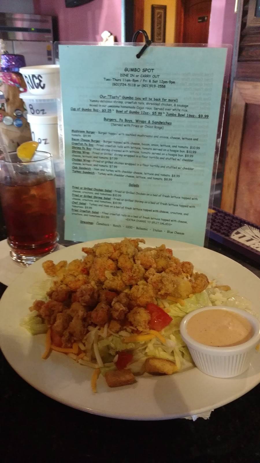 Gumbo Spot | restaurant | 640 Grants Ferry Rd, Brandon, MS 39047, USA | 6017245118 OR +1 601-724-5118