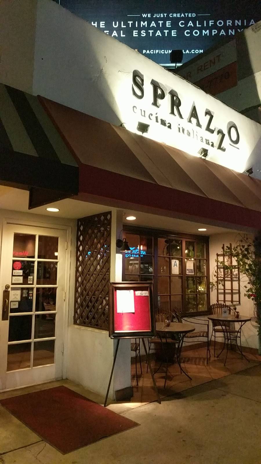 Sprazzo | restaurant | 1389 Westwood Blvd, Los Angeles, CA 90024, USA | 3104793337 OR +1 310-479-3337