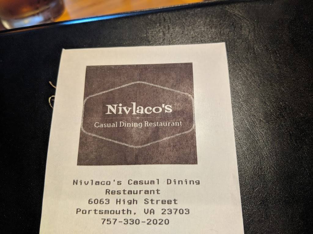 Nivlacos Restaurant | restaurant | 6063 High St W, Portsmouth, VA 23703, USA | 7573302020 OR +1 757-330-2020