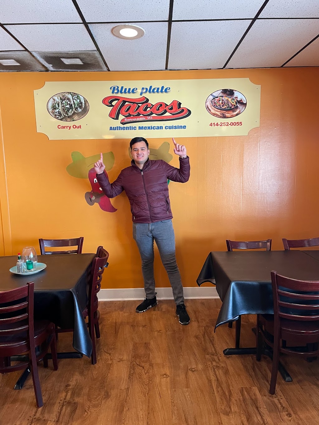 Blue Plate Tacos | restaurant | 3731 S Beaumont Ave, Kansasville, WI 53139, USA | 2629955086 OR +1 262-995-5086