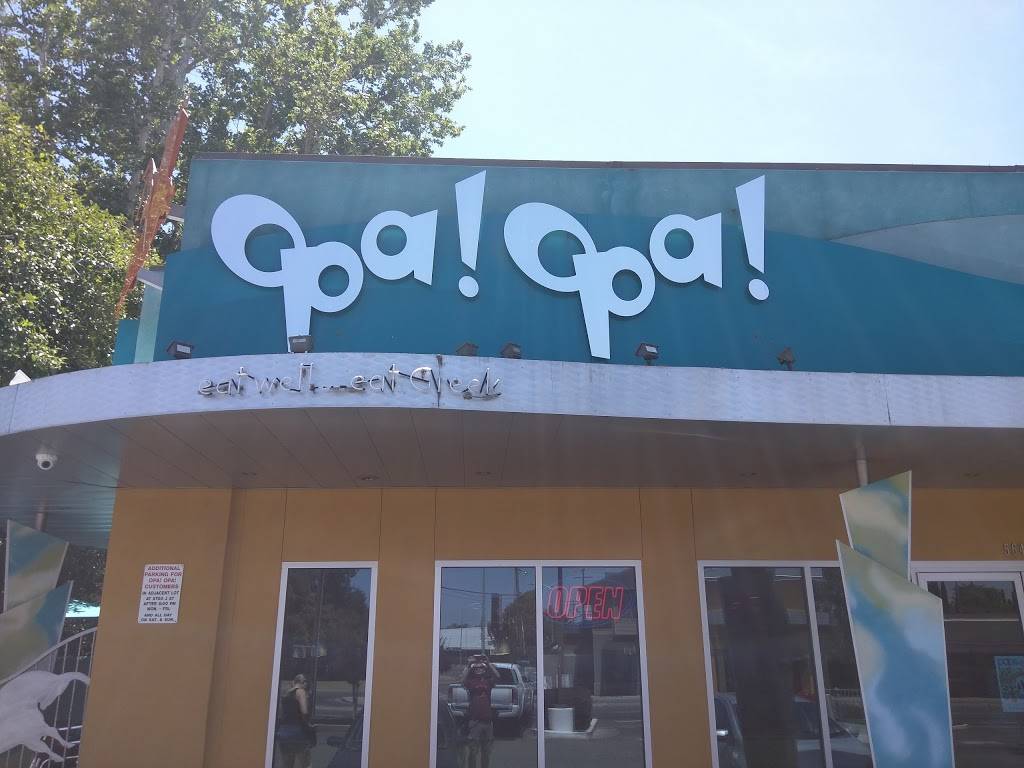 Opa! Opa! | restaurant | 5644 J St A, Sacramento, CA 95819, USA | 9164514000 OR +1 916-451-4000