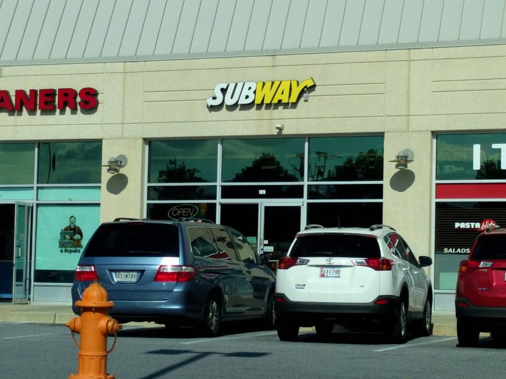 Subway Restaurants | restaurant | 6010 University Blvd #109, Ellicott City, MD 21043, USA | 4104184654 OR +1 410-418-4654