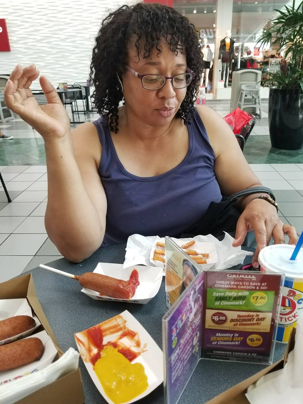 Hot Dog on a Stick | restaurant | 463 Carson Plaza Dr, Carson, CA 90746, USA | 3103275337 OR +1 310-327-5337