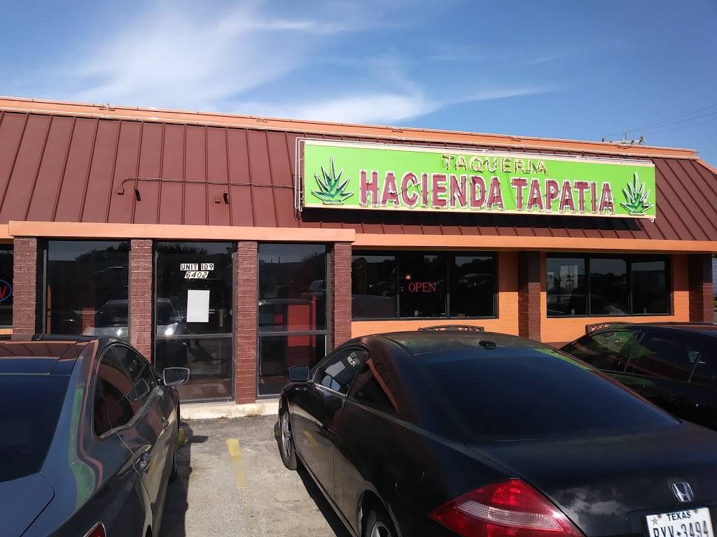Taqueria Hacienda Tapatia | restaurant | 6402 N Interstate 35, San Antonio, TX 78218, USA | 2105993600 OR +1 210-599-3600