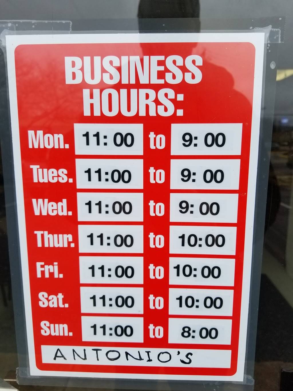 Antonios Pizza Subs & Pasta & Bakery | bakery | 742 Cady Dr, Fort Washington, MD 20744, USA | 3012489780 OR +1 301-248-9780