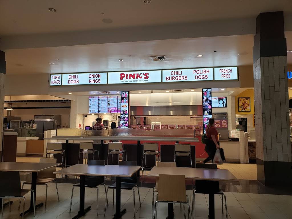 Pinks Hot Dogs | restaurant | 1065 Brea Mall, Brea, CA 92821, USA | 7143909352 OR +1 714-390-9352